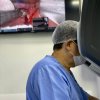 Ressecção de tumor de orofaringe por via robótica